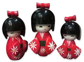 tutto giappone bambole giapponesi tradizionali kimono in vendita