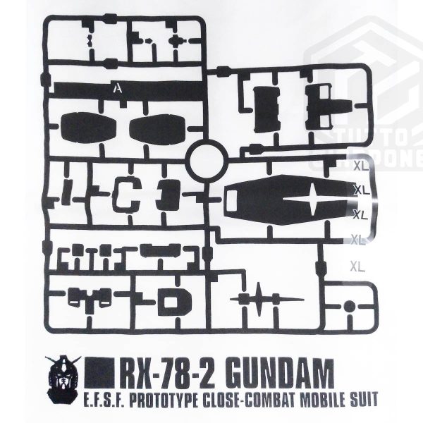t shirt maglietta gunpla RX 78 2 Gundam desingtuttogiappone jpg
