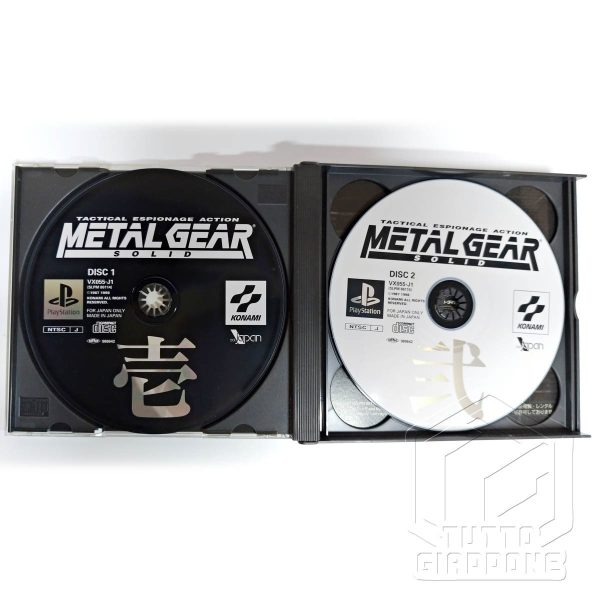 Metal gear solid PS1 sony japan 3 tuttogiappone