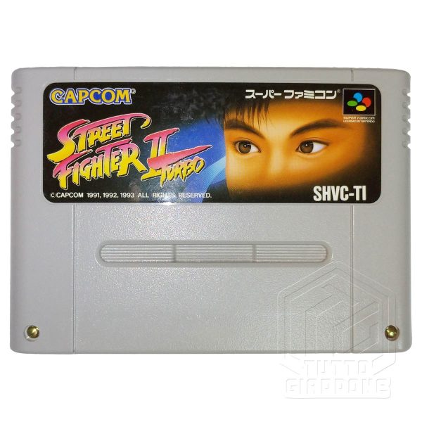 Street Fighter II Turbo cartuccia nes tuttogiappone