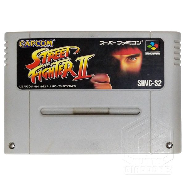 Street Fighter II nes cartuccia tuttogiappone