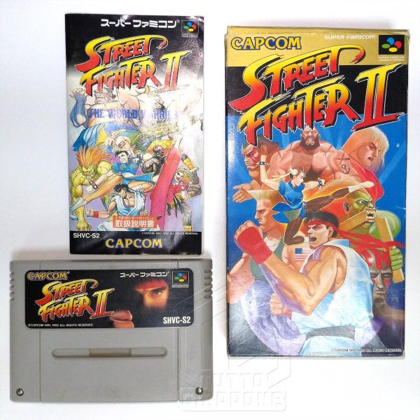 Street Fighter II nes set tuttogiappone