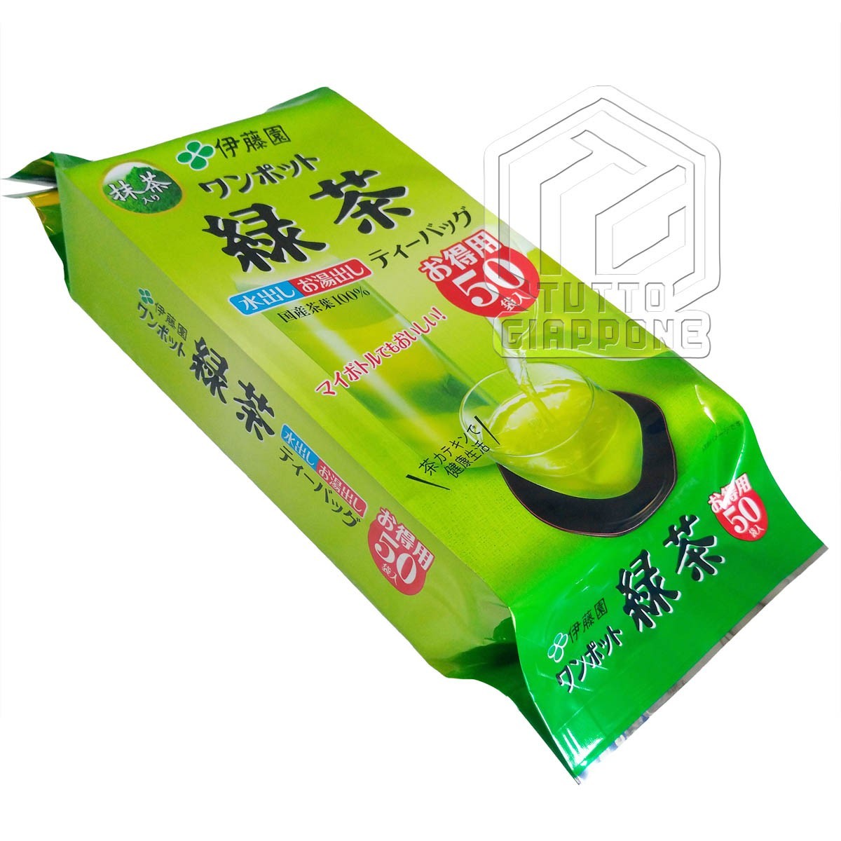 Itoen - Tè verde One Pot in bustina con tè matcha - 50 bustine -  TuttoGiappone