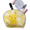 Pokemon morbido beauty case a conchiglia bicolore con Pikachu e Eevee 06 TuttoGiappone