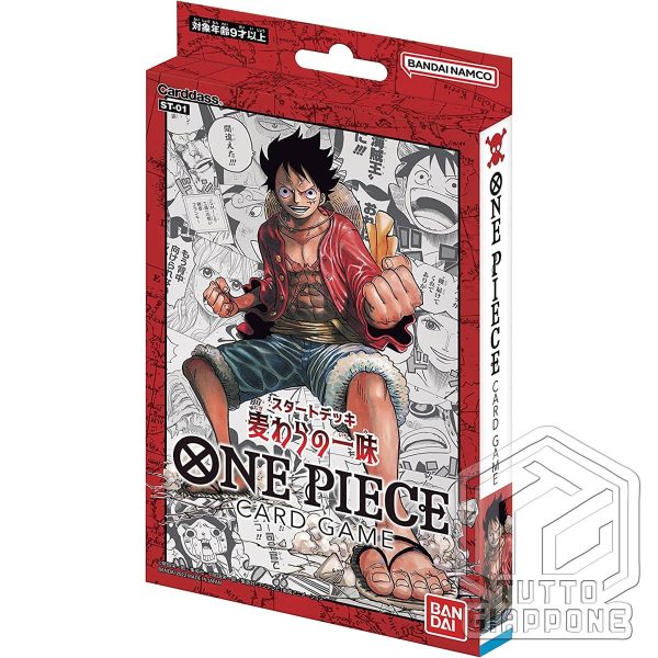Bandai One Piece Card Game Starter Deck ST 01 01 TuttoGiappone