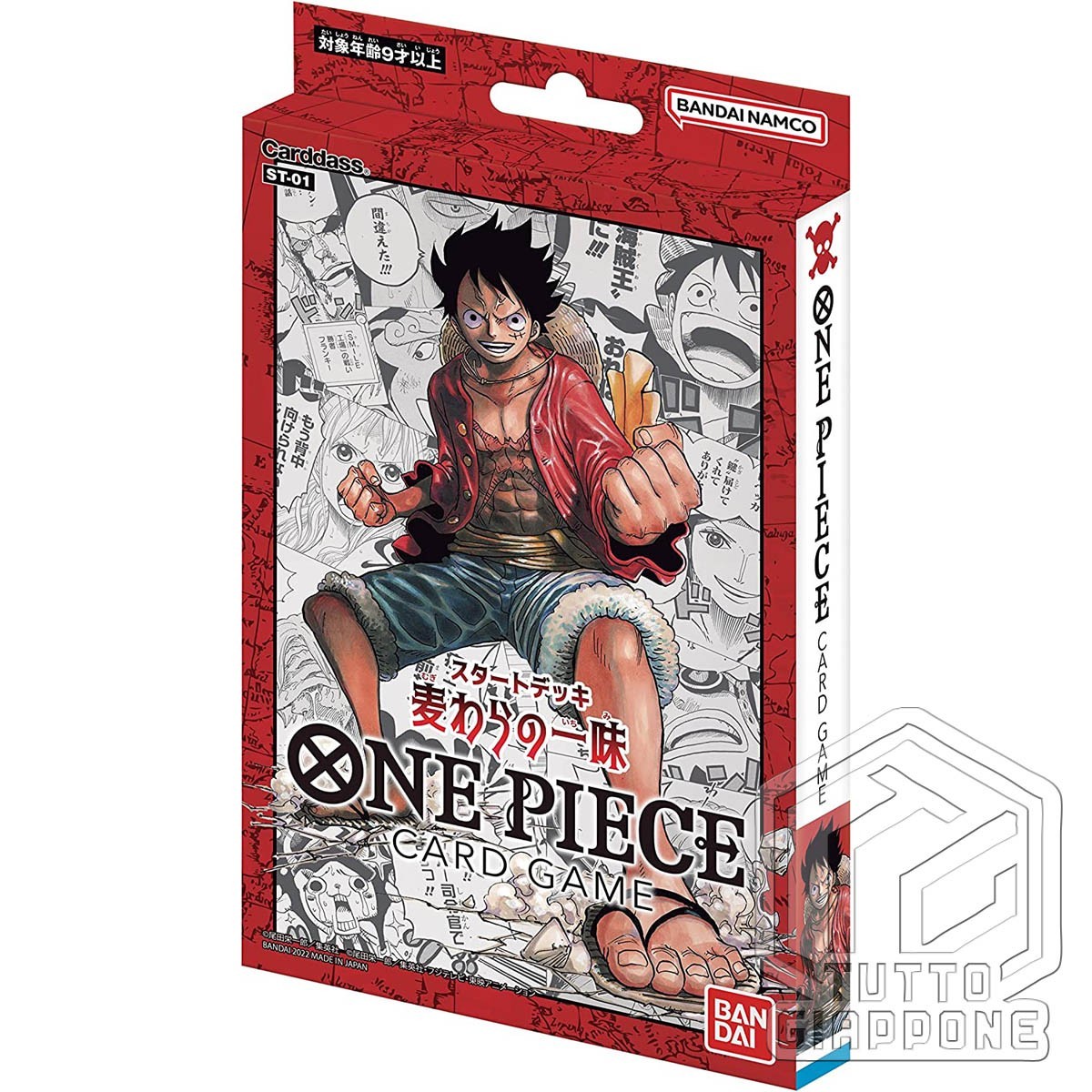 Bandai One Piece Card Game Starter Deck, Straw Pirate ST-01 - TuttoGiappone