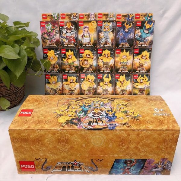 Cavalieri dello Zodiaco Set di 18 figure compatibili Lego 01 Saint Seiya TuttoGiappone