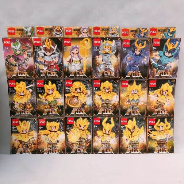 Cavalieri dello Zodiaco Set di 18 figure compatibili Lego 10 Saint Seiya TuttoGiappone