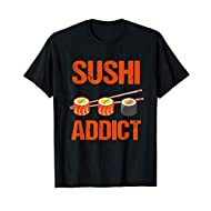 Sushi Regalo Sushi Sashimi giapponese Maglietta